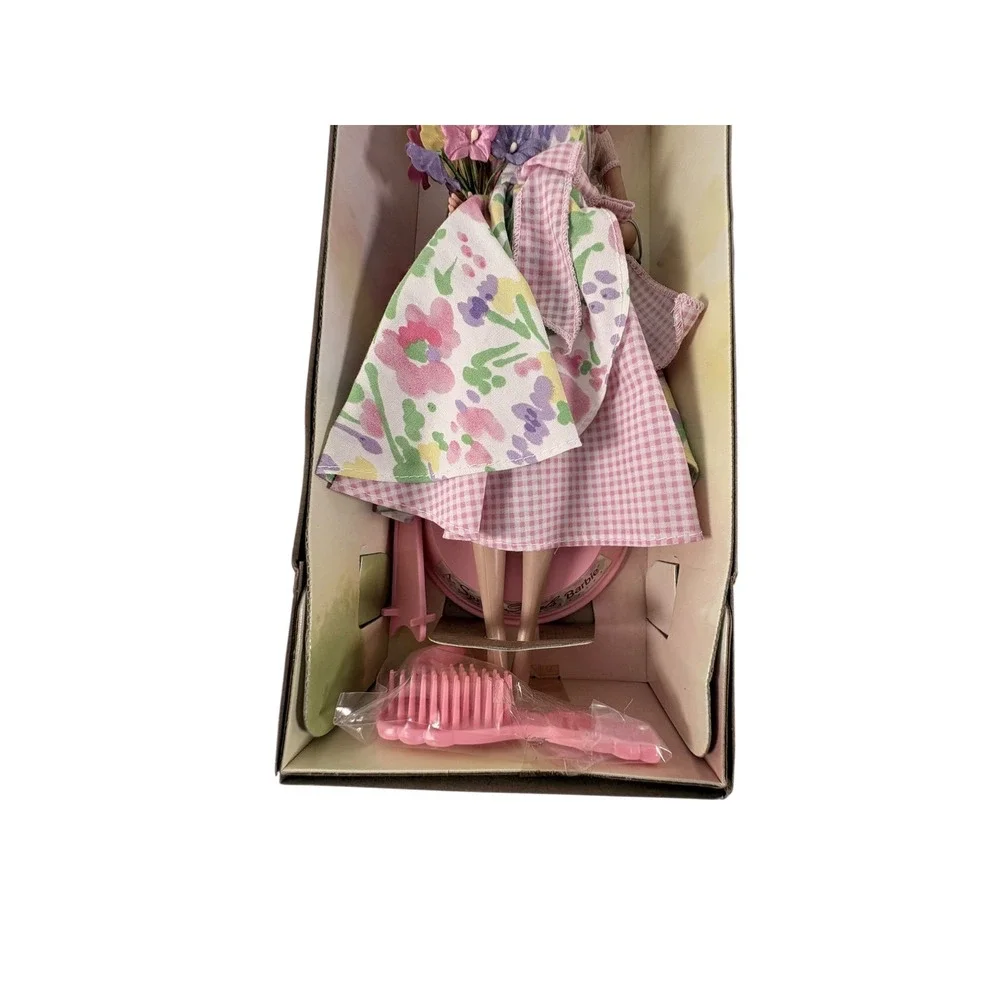 Mattel Spring Petals Barbie Kids 11.5in Pink Excellent 1996 Avon Special Edition